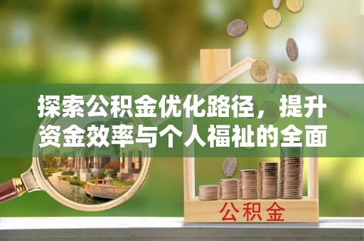 共和探索公积金优化路径，提升资金效率与个人福祉的全面解析