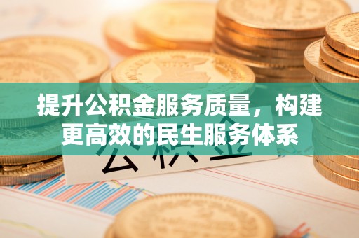 共和提升公积金服务质量，构建更高效的民生服务体系