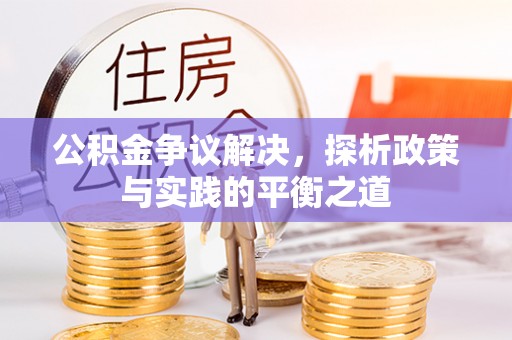 共和公积金争议解决，探析政策与实践的平衡之道