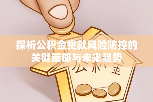 共和探析公积金贷款风险防控的关键策略与未来趋势