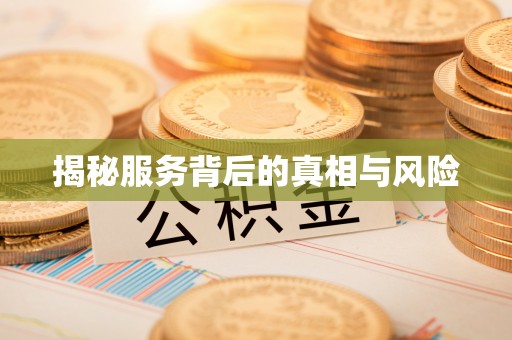 共和揭秘服务背后的真相与风险