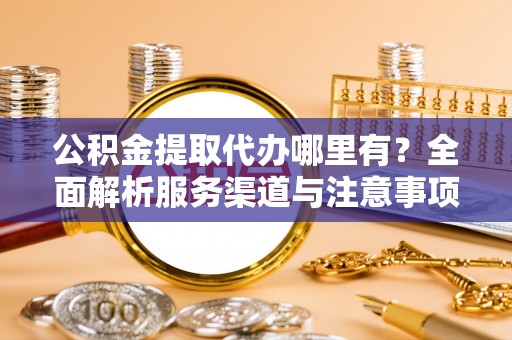 共和公积金提取代办哪里有？全面解析服务渠道与注意事项