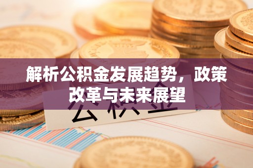 共和解析公积金发展趋势，政策改革与未来展望
